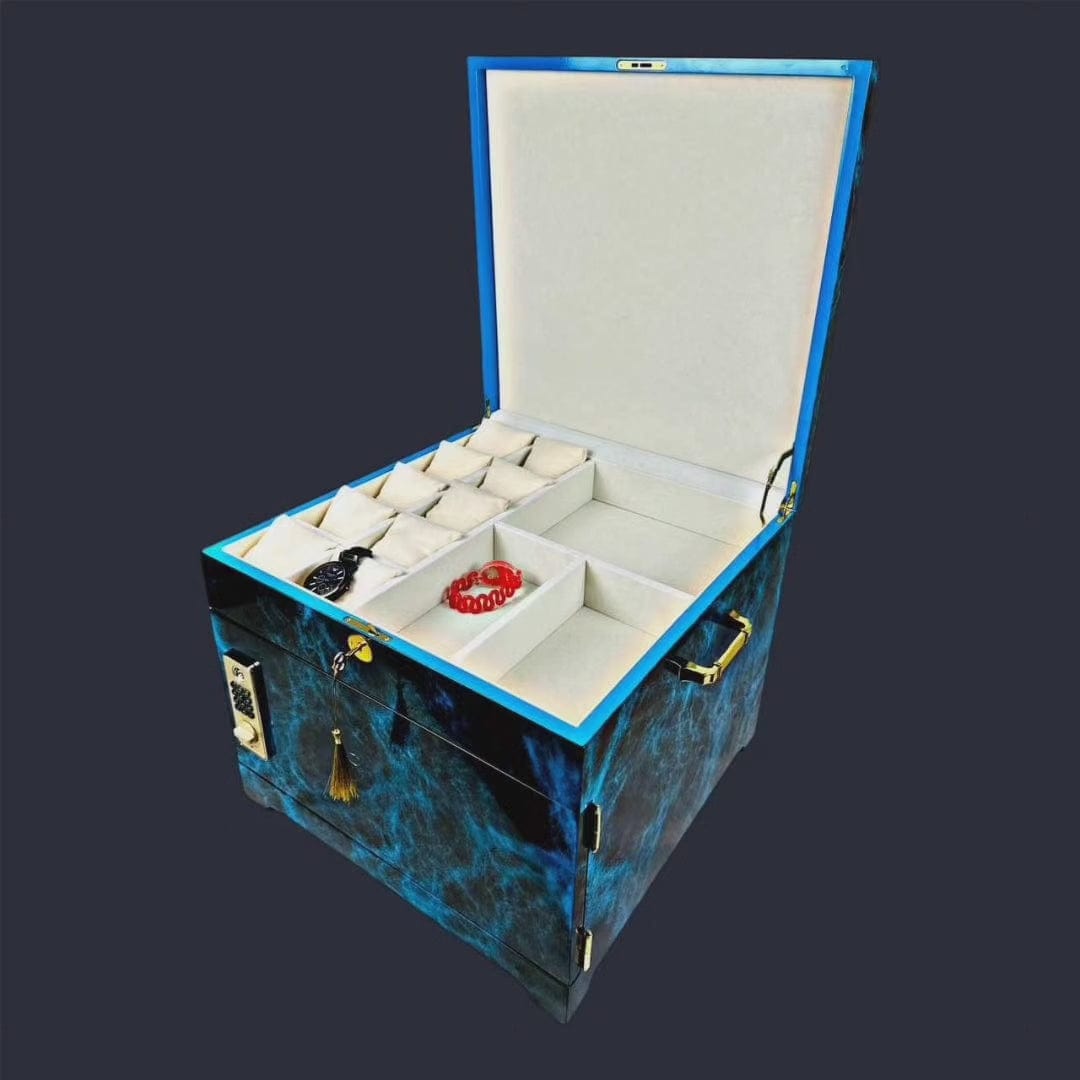 Lockable VIP Tasbih & Watch Case – Elegant Collector’s Box