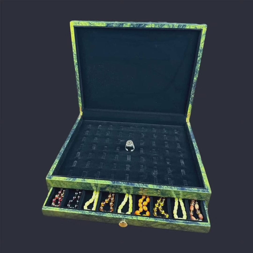 Luxury VIP Tasbih Box – 9 Rows, 63 Prayer Bead Capacity