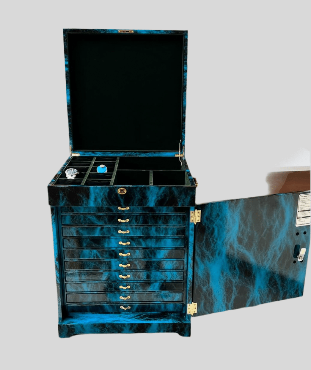 VIP Lockable Tasbih & Watch Cabinet – Luxury Organizer