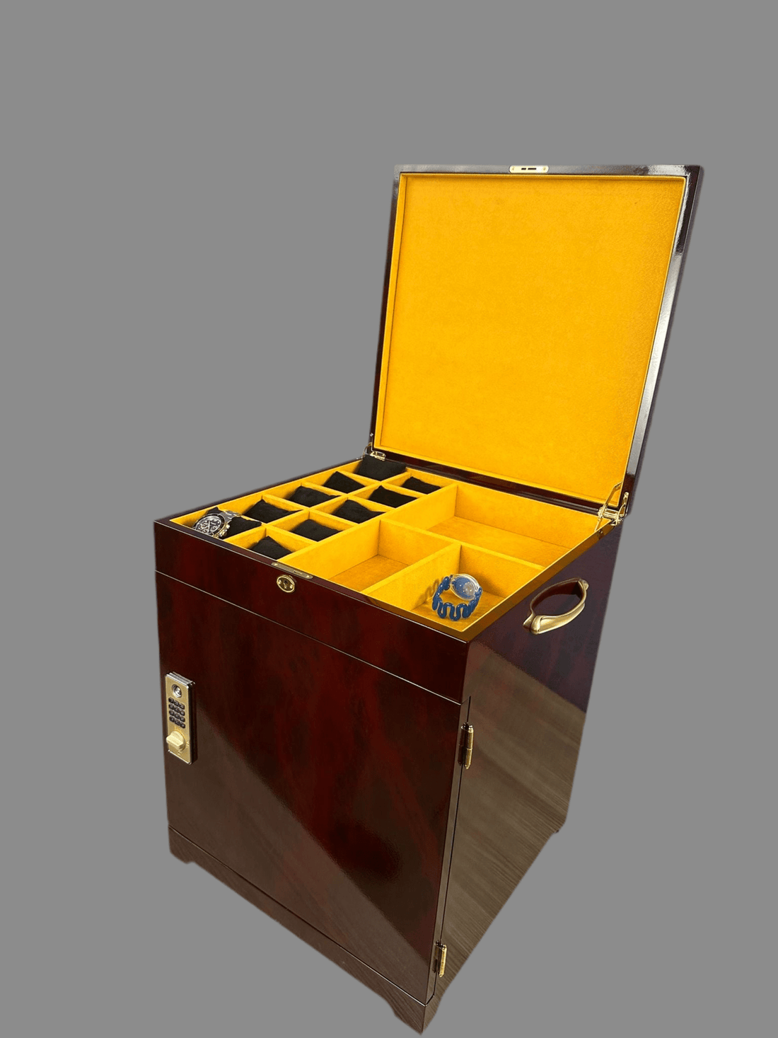 Lockable Luxury VIP Cabinet – 100 Tasbih & Jewelry Organizer