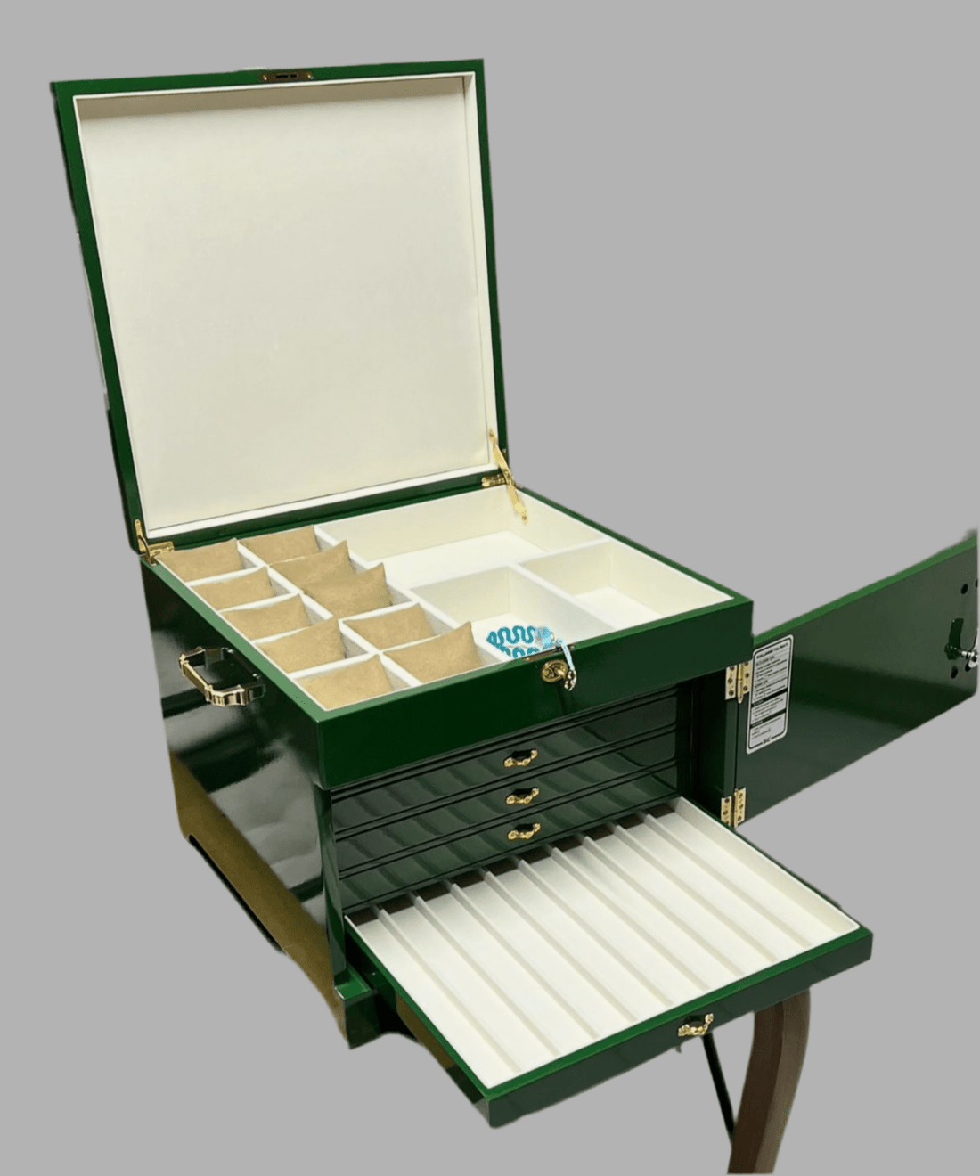 5-Drawer VIP Cabinet for Tasbih, Watches & Jewelry – Handmade