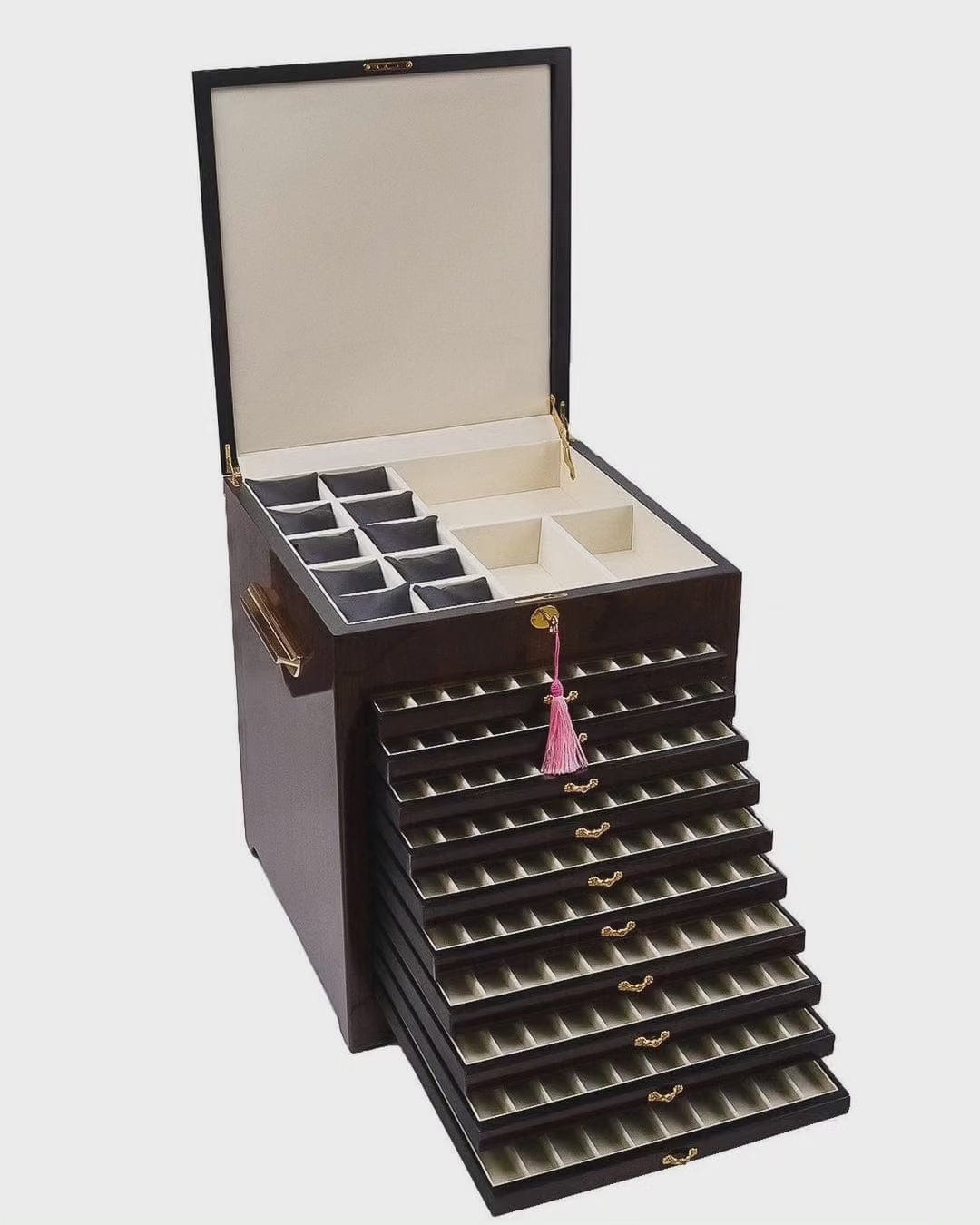 Lockable VIP Box for 100 Tasbih & Watches – Collector’s Edition